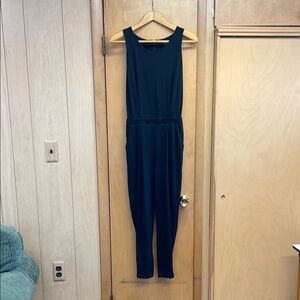 Uniqlo Black Sleeveless Jumpsuit